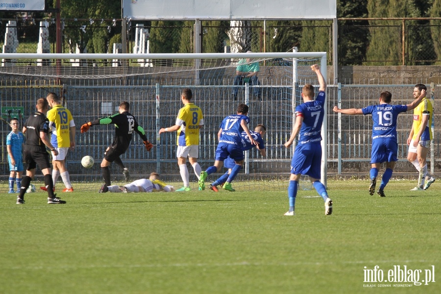 II liga: Olimpia Elblg - Puszcza Niepoomice 1:3, fot. 20