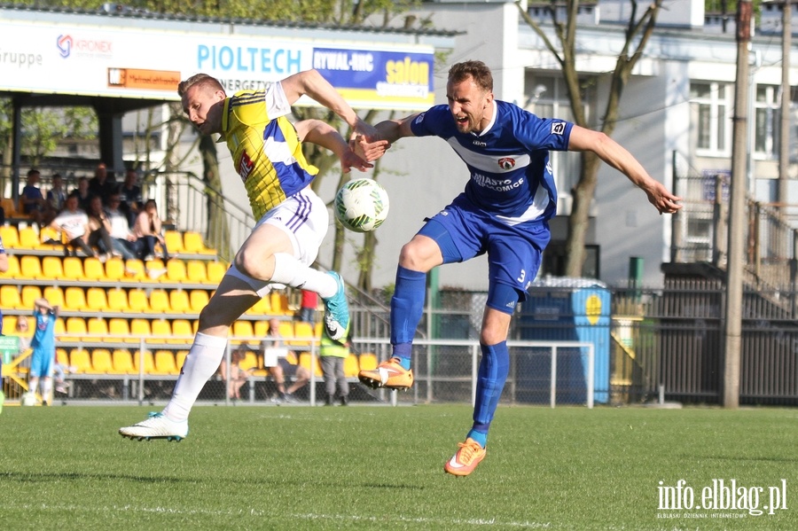 II liga: Olimpia Elblg - Puszcza Niepoomice 1:3, fot. 26