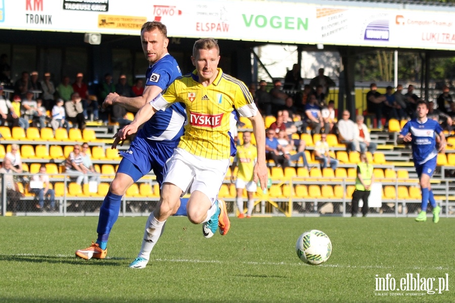 II liga: Olimpia Elblg - Puszcza Niepoomice 1:3, fot. 27