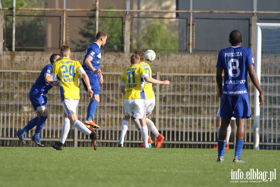 II liga: Olimpia Elblg - Puszcza Niepoomice 1:3, fot. 29