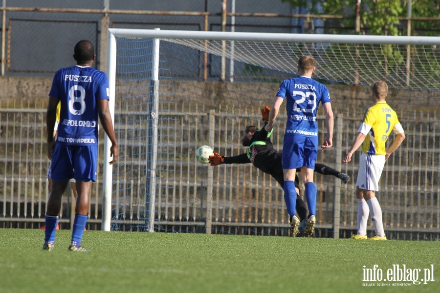 II liga: Olimpia Elblg - Puszcza Niepoomice 1:3, fot. 30