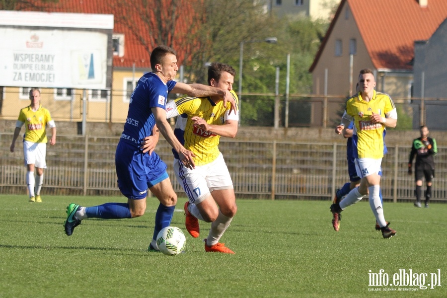 II liga: Olimpia Elblg - Puszcza Niepoomice 1:3, fot. 33