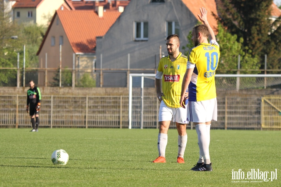 II liga: Olimpia Elblg - Puszcza Niepoomice 1:3, fot. 35