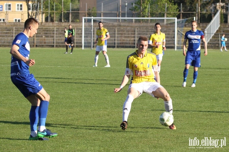 II liga: Olimpia Elblg - Puszcza Niepoomice 1:3, fot. 37