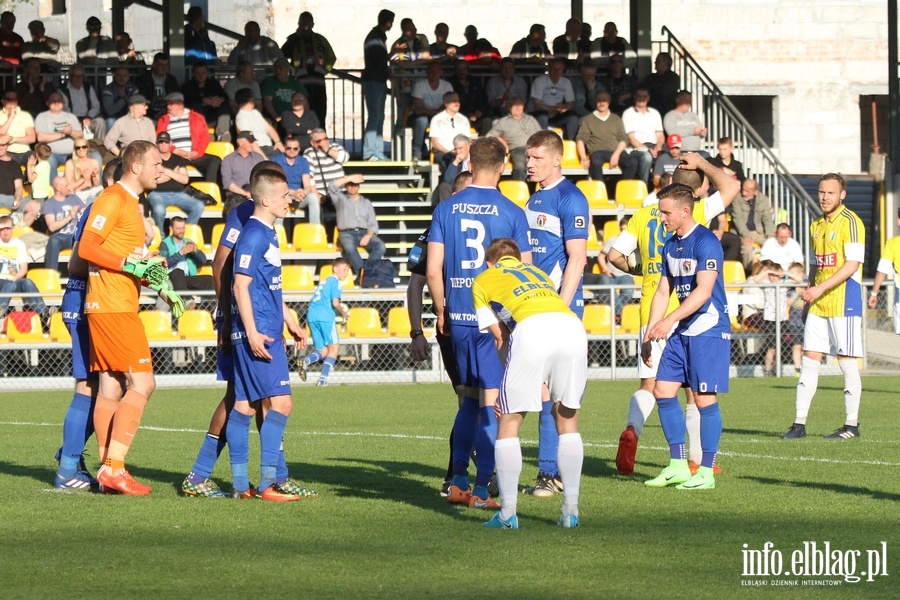 II liga: Olimpia Elblg - Puszcza Niepoomice 1:3, fot. 39