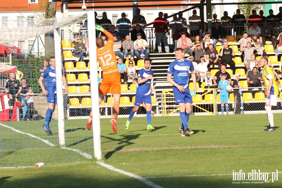 II liga: Olimpia Elblg - Puszcza Niepoomice 1:3, fot. 42