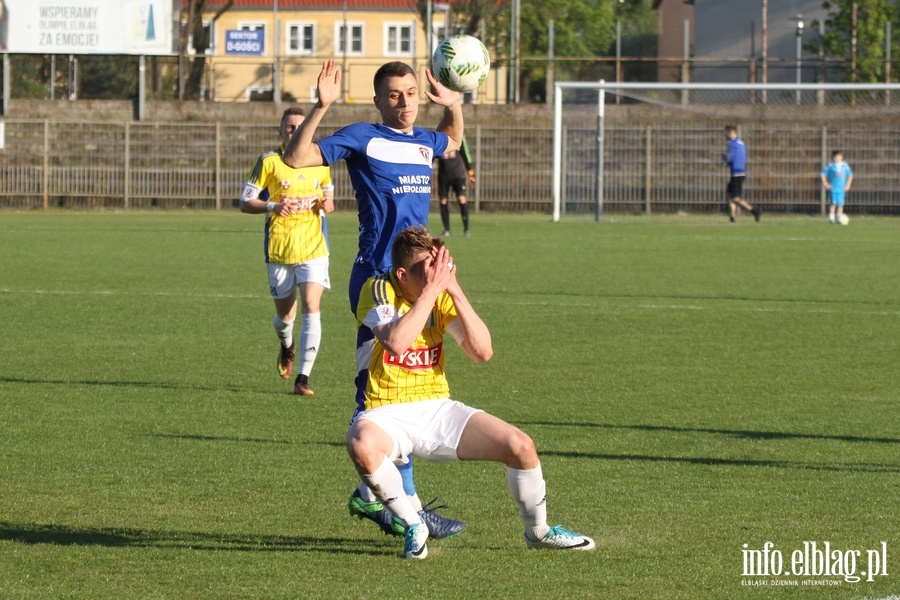 II liga: Olimpia Elblg - Puszcza Niepoomice 1:3, fot. 45