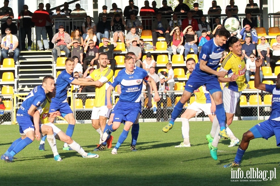 II liga: Olimpia Elblg - Puszcza Niepoomice 1:3, fot. 46