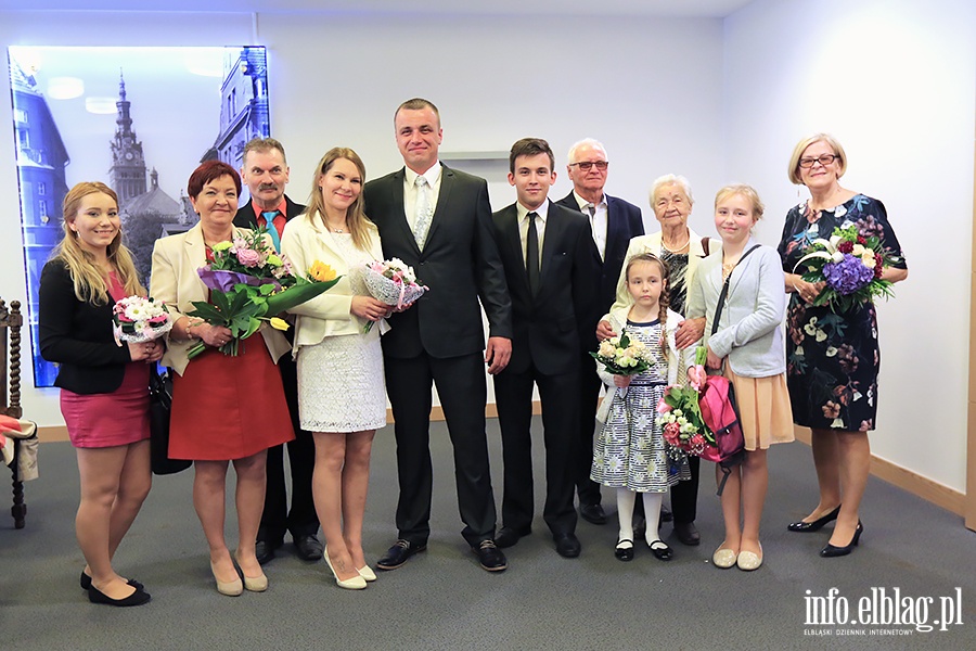 Natalia Szczodrowska i Krzysztof Płaza powiedzieli sobie "tak"., fot. 1