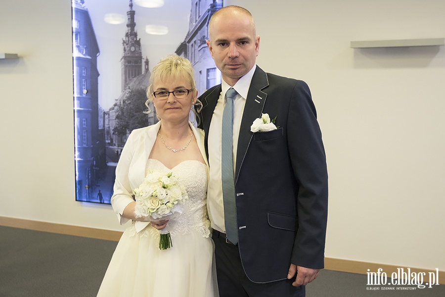 Aneta Orzechowska i Łukasz Tomaszkiewicz powiedzieli sobie 'tak', fot. 2
