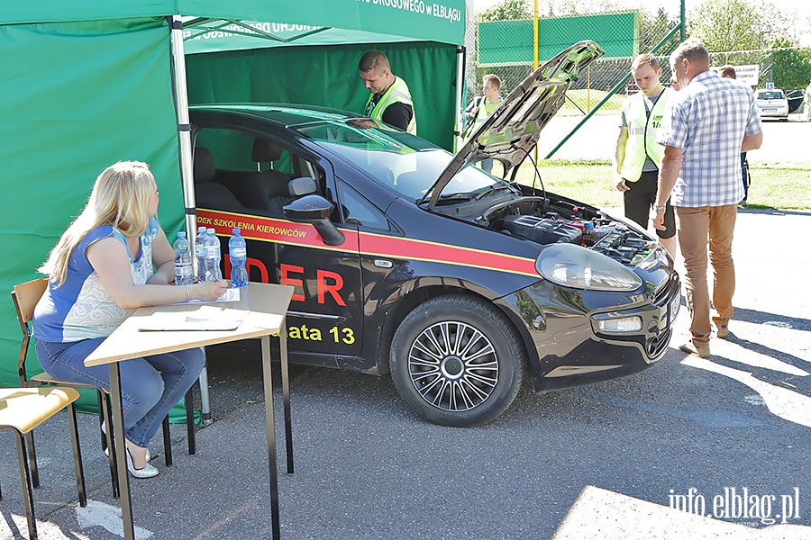 Fina wojewdzkiego turnieju motoryzacyjnego w Elblgu., fot. 1