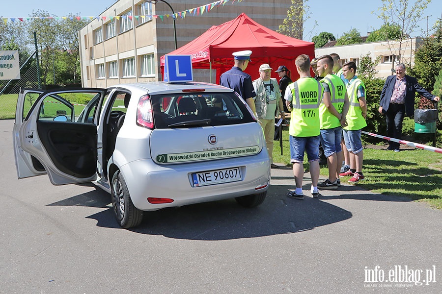 Fina wojewdzkiego turnieju motoryzacyjnego w Elblgu., fot. 2