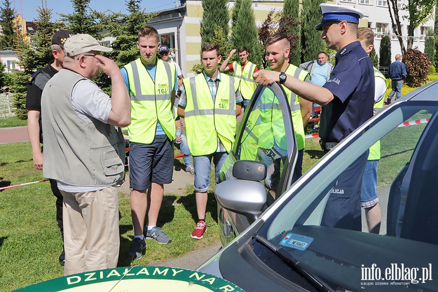 Fina wojewdzkiego turnieju motoryzacyjnego w Elblgu., fot. 3