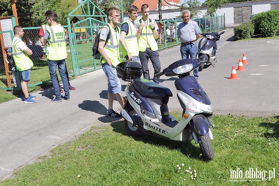 Fina wojewdzkiego turnieju motoryzacyjnego w Elblgu., fot. 7