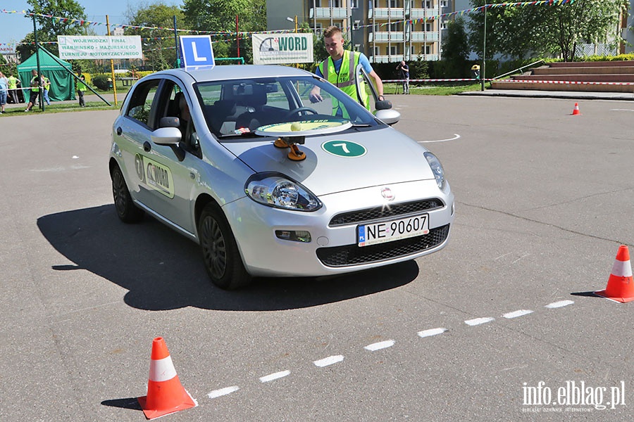 Fina wojewdzkiego turnieju motoryzacyjnego w Elblgu., fot. 11