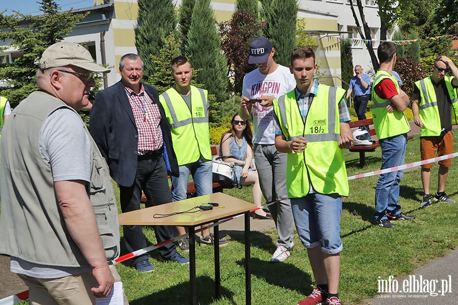 Fina wojewdzkiego turnieju motoryzacyjnego w Elblgu., fot. 14