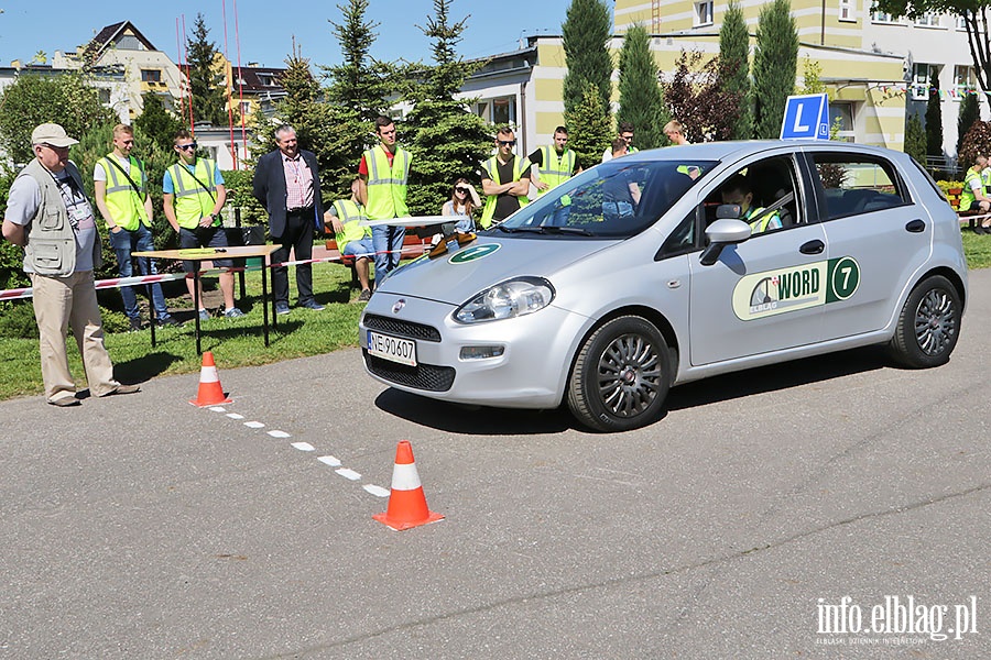 Fina wojewdzkiego turnieju motoryzacyjnego w Elblgu., fot. 15