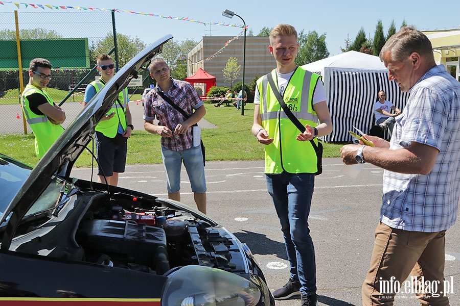 Fina wojewdzkiego turnieju motoryzacyjnego w Elblgu., fot. 24