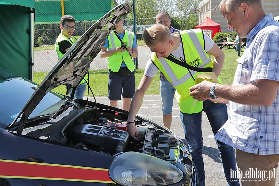 Fina wojewdzkiego turnieju motoryzacyjnego w Elblgu., fot. 25