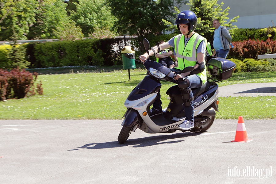 Finał wojewódzkiego turnieju motoryzacyjnego w Elblągu., fot. 28
