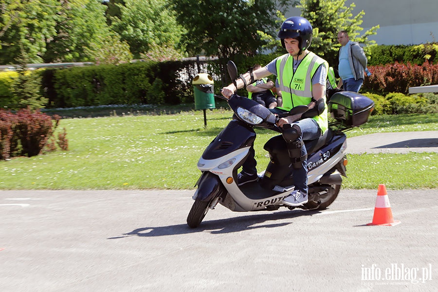 Fina wojewdzkiego turnieju motoryzacyjnego w Elblgu., fot. 28