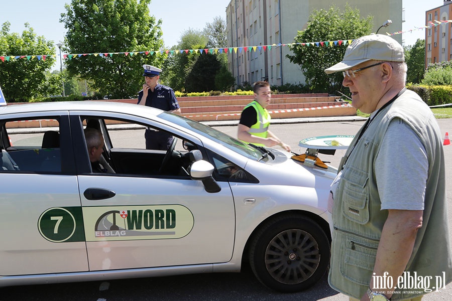 Fina wojewdzkiego turnieju motoryzacyjnego w Elblgu., fot. 54