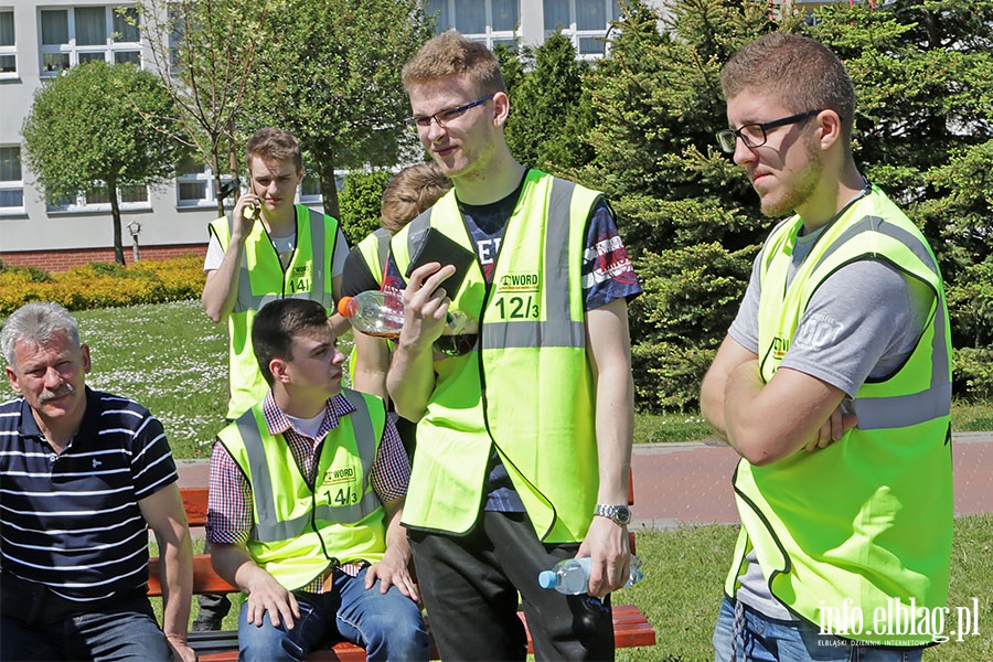 Fina wojewdzkiego turnieju motoryzacyjnego w Elblgu., fot. 56