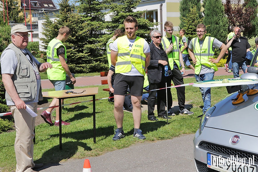 Fina wojewdzkiego turnieju motoryzacyjnego w Elblgu., fot. 57