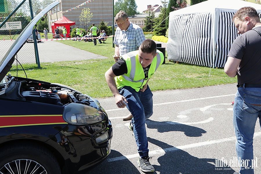 Fina wojewdzkiego turnieju motoryzacyjnego w Elblgu., fot. 63