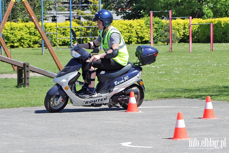 Fina wojewdzkiego turnieju motoryzacyjnego w Elblgu., fot. 65