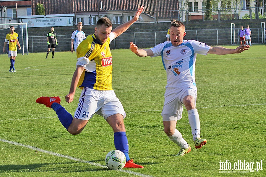 Olimpia Elbląg - Błękitni Stargard , fot. 14