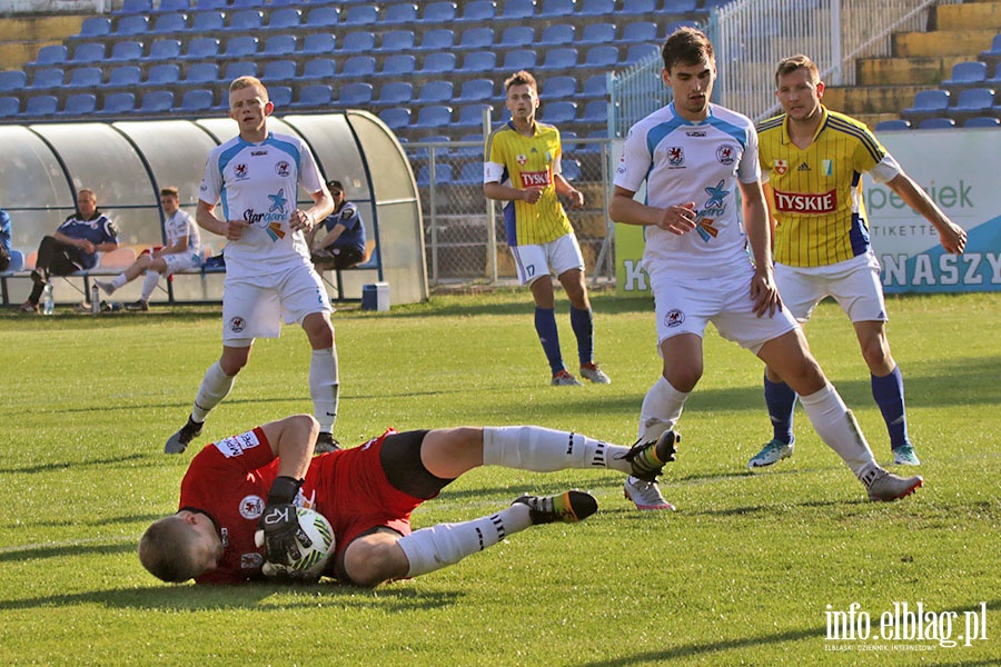 Olimpia Elbląg - Błękitni Stargard , fot. 15