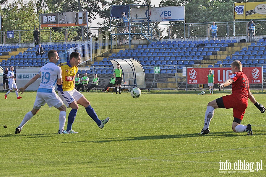 Olimpia Elbląg - Błękitni Stargard , fot. 17