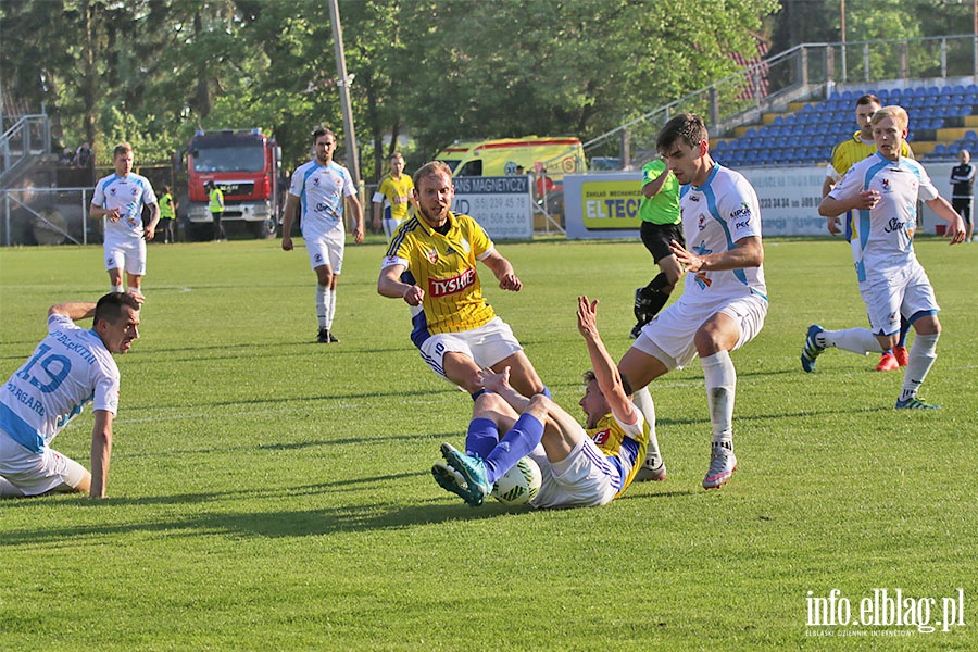 Olimpia Elblg - Bkitni Stargard , fot. 20