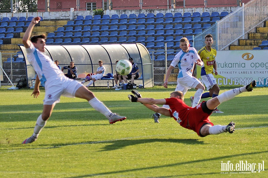 Olimpia Elbląg - Błękitni Stargard , fot. 23