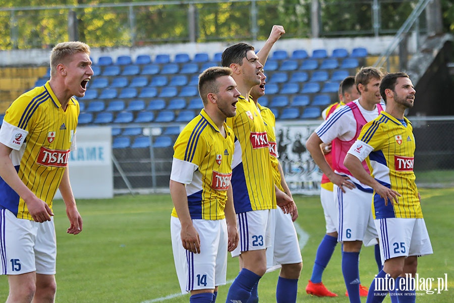 Olimpia Elbląg - Błękitni Stargard , fot. 30