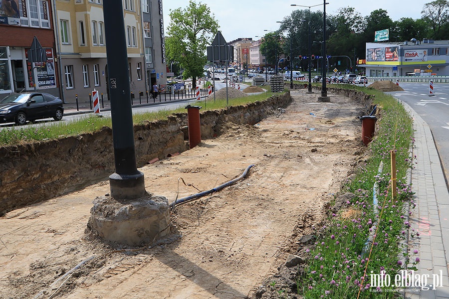 Budowa nowego torowiska tramwajowego, fot. 12