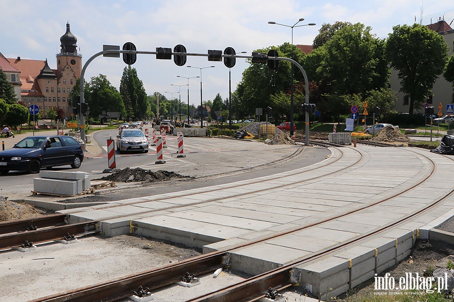Budowa nowego torowiska tramwajowego, fot. 17
