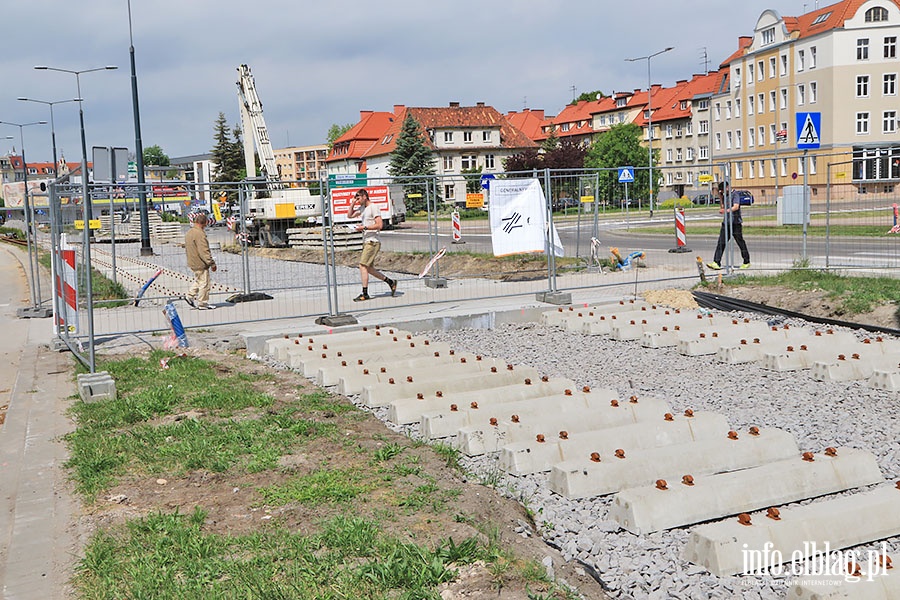 Budowa nowego torowiska tramwajowego, fot. 25