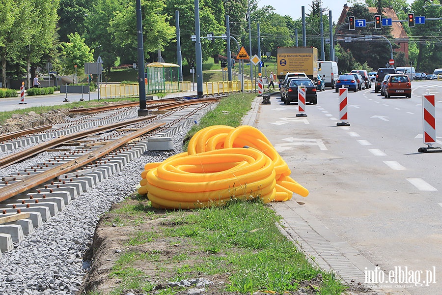Budowa nowego torowiska tramwajowego, fot. 26