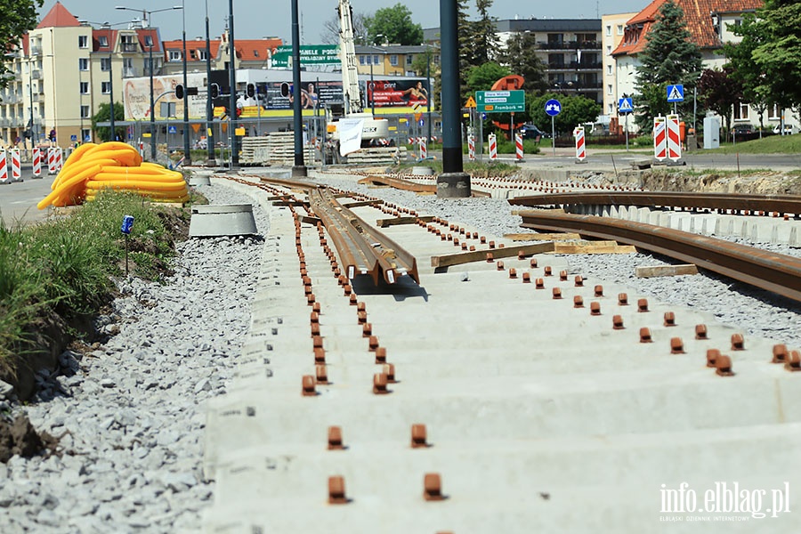 Budowa nowego torowiska tramwajowego, fot. 29