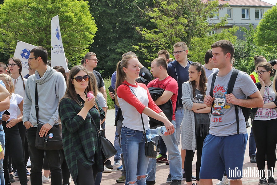 Studenci przejli miasto., fot. 3