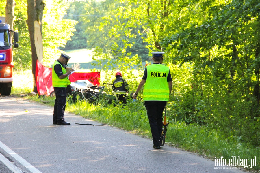 miertelny wypadek w Krasnym Lesie, fot. 15