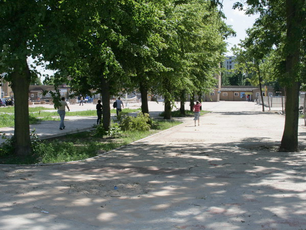 Przebudowa Placu Dworcowego - lipiec 2008, fot. 7