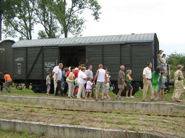 Przejazd pocigiem retro po trasie Kolei Nadzalewowej, fot. 58