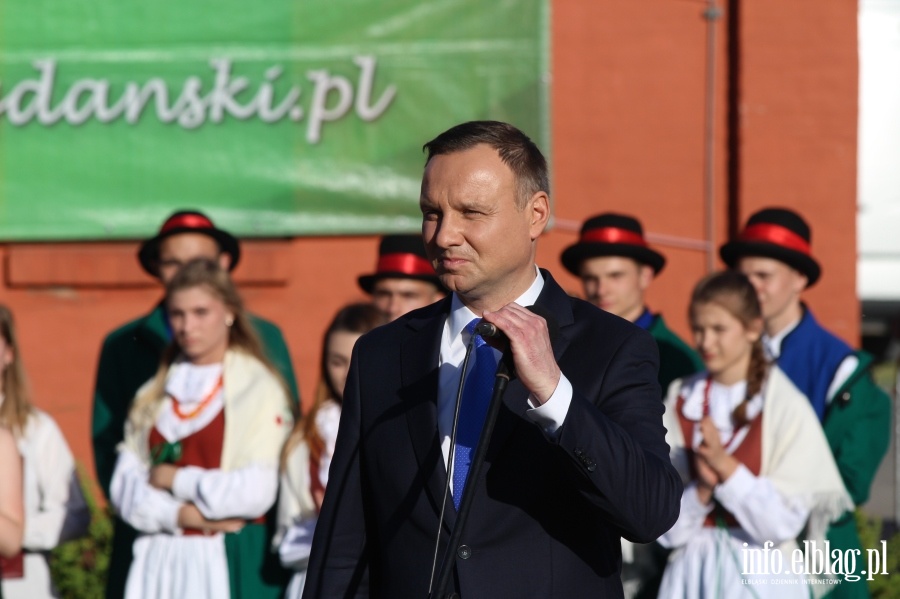  Prezydent A. Duda w Sztutowie i Nowym Dworze Gdaskim, fot. 63