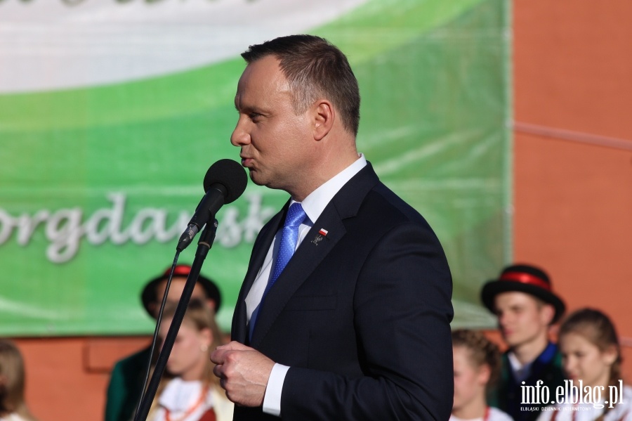  Prezydent A. Duda w Sztutowie i Nowym Dworze Gdaskim, fot. 73