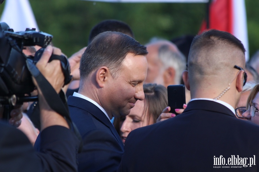  Prezydent A. Duda w Sztutowie i Nowym Dworze Gdaskim, fot. 77