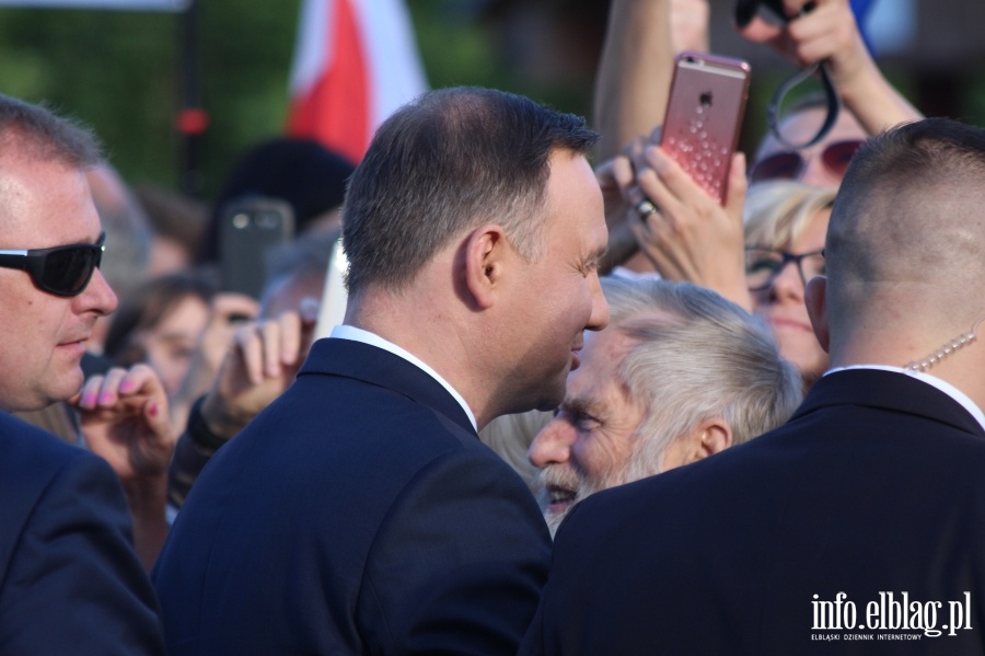  Prezydent A. Duda w Sztutowie i Nowym Dworze Gdaskim, fot. 78