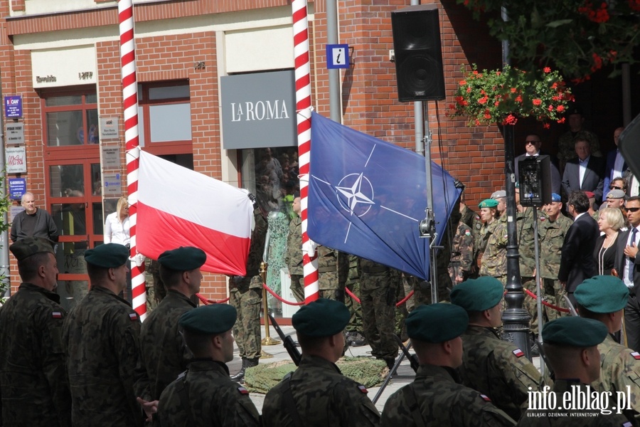 Przywitanie wojsk NATO w Elblgu, fot. 17